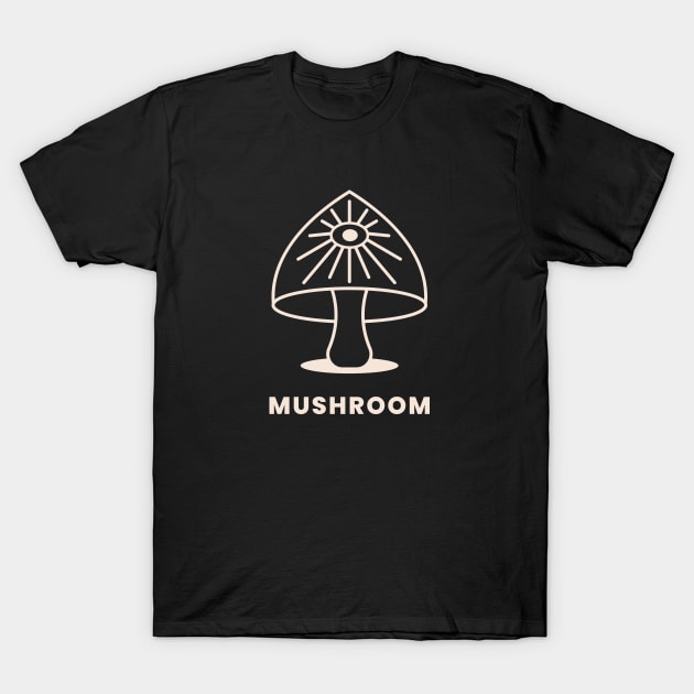 Mushroom T-Shirt by Yeroma